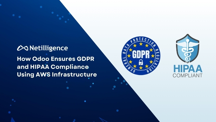 How Odoo Ensures GDPR and HIPAA Compliance Using AWS Infrastructure