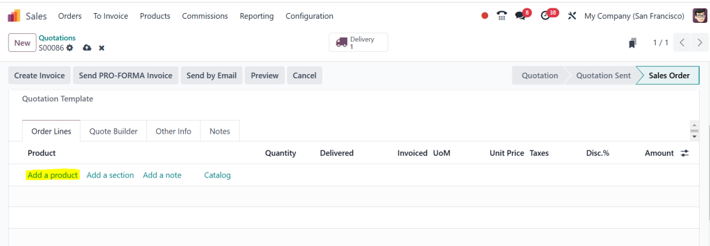 how-to-send-pro-forma-invoices-in-odoo-18-erp-to-customers
