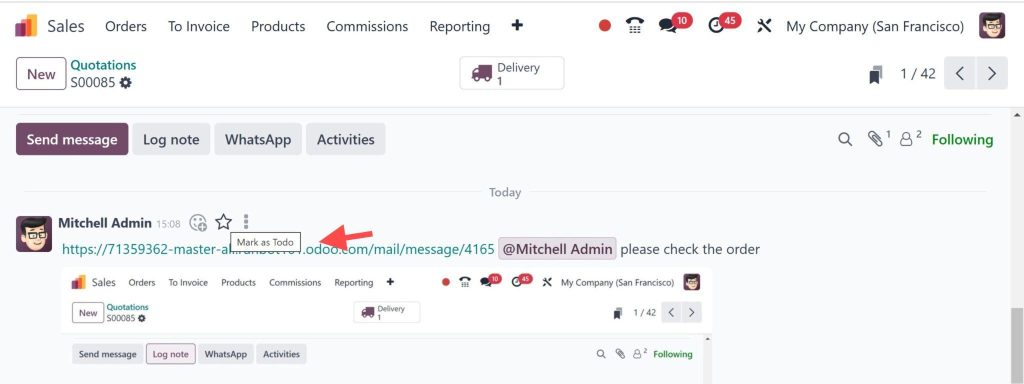 how-to-copy-message-link-in-odoo-18-chatter