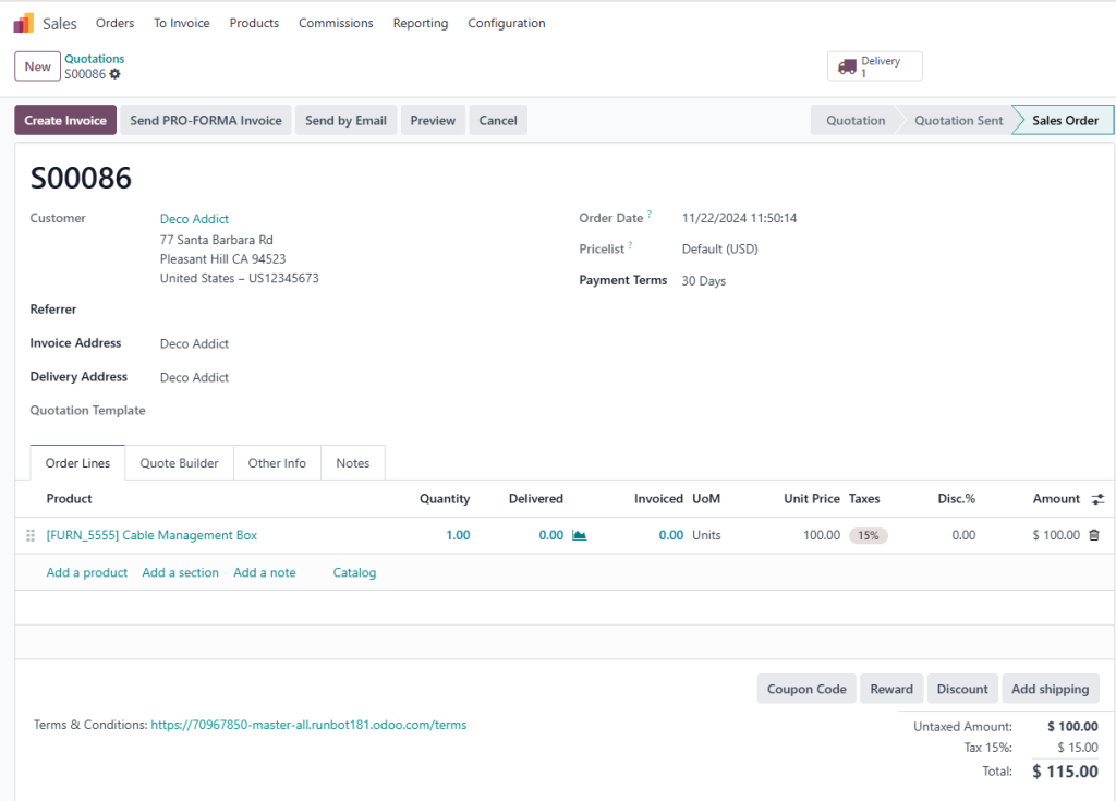 how-to-send-pro-forma-invoices-in-odoo-18-erp-to-customers